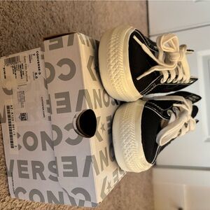 Converse Kids Black and White Sneakers